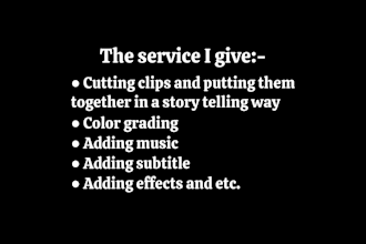 do youtube video editing
