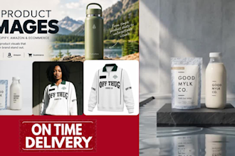 ecommerce product photo editing, premium product images, amazon a plus content