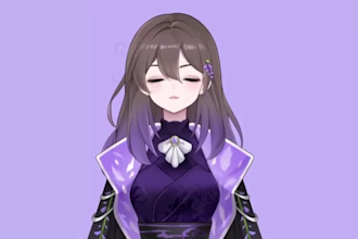 rig vtuber model, live2d, anime avatar, vtuber commission