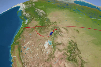 create engaging map animation for travel and business