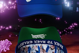 create you real 3d hat animation