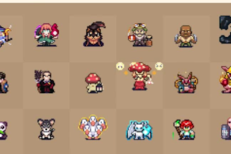 be pixel artist for pixel art character animation pixel animation for game art