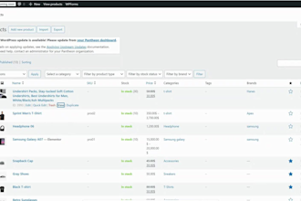 add products in woo commerce store