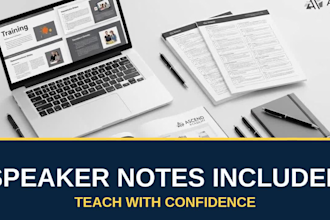 create course presentation slides for trainers and coaches