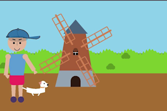 create simple motion graphic animations