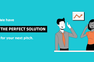 design premium investor pitch deck and startup presentation