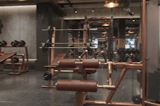 do 3d gym interior, home gym, spa, fitness facility  yoga rendering