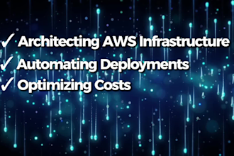 do any AWS cloud related work, web deployment, storage etc