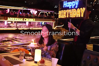 edit family video with attention to details and emotions