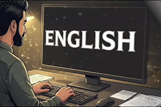 do urdu and english typing, composing work within 24 hours