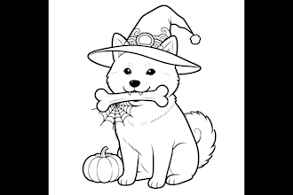 create cute halloween embroidery patterns