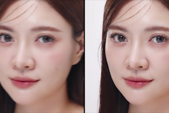 enhance, upscale, and denoise your video to stunning 4k quality within 5 hours