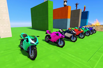 create gta v ramp stunt racing videos with superheros
