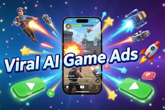create viral ai video ads for your product or mobile game