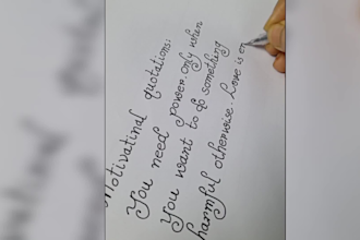 write beautiful handwritten letters and notes