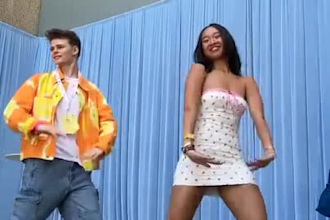 create tik tok dance video, group dance, amazing dance video for your song