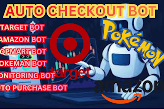 develop auto purchase bot, auto checkout bot, stock monitoring, auto buying bot