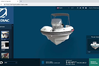 create an interactive 3d product configurator using threejs gsap webgl