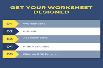 design professional worksheets for any level