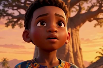 create ai animated african folktale videos