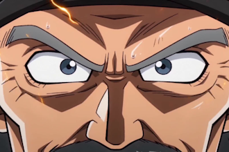 create ai anime video  dragon ball inspired