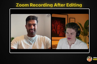 edit zoom recordings, meetings, interviews, and podcasts