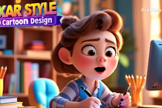 illustrate 3d children illustration children story book illustration