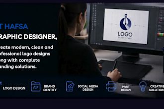 design modern minimalist business logo, brand identity and complete brand