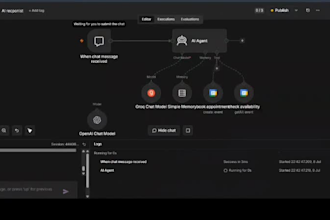 create an ai chatbot agent that books appointments automatically