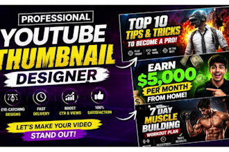design professional youtube thumbnails in canva
