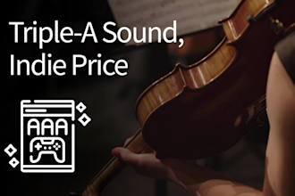 compose orchestral and piano music for games