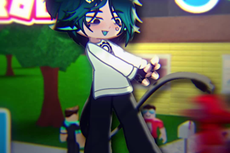 create a gacha skit or reaction video