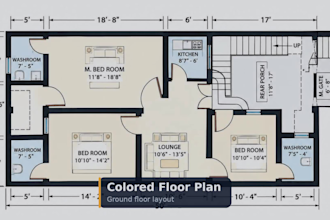 draw floor plans, elevations in autocad