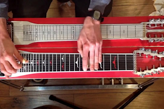 record professional nashville pedal steel guitar from start to finish
