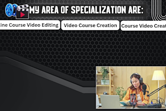 do elearning course, online course video, explainer, training and business video