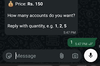 build a whatsapp automation bot