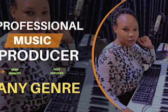 make exclusive rnb, hip hop instrumental with mixing