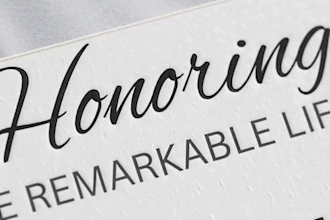 design editable canva funeral invitation and memorial templates