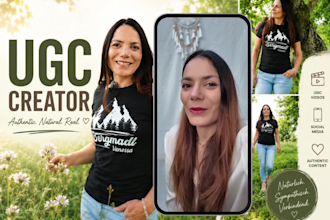 ugc creatorin für ads und social media in deutsch