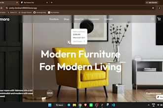 design and build a responsive website in framer