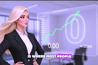 create engaging ai finance and 2d animated videos for youtube monetizing