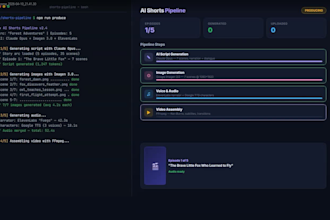 build a fully automated ai youtube shorts pipeline with daily uploads