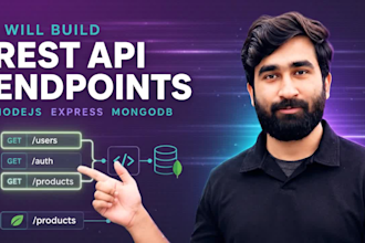 build rest API endpoints using nodejs express and mongodb