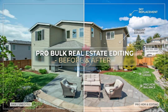 do pro bulk real estate photo editing and hdr blending