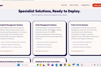 professionally design custom web ,saas , app  or portfolio