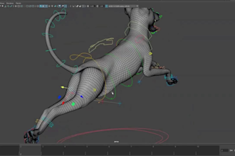 input life in 3d animal,face control,body flex physrig,animal bone setup,3ds max