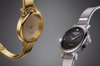 create realistic cgi animation for product lunching, watch render in fusion 360