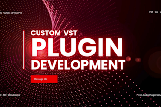 create your audio vst plugins