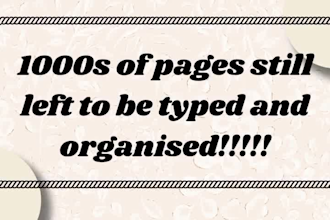 do data entry and typing