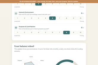create an interactive quiz or coaching assessment with auto scoring